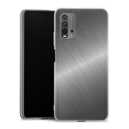Coque pour Xiaomi Redmi 9T Texture Métal