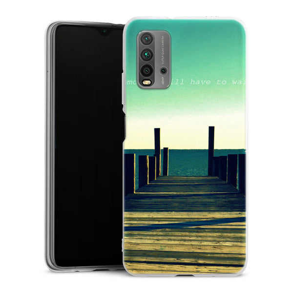 Coque Xiaomi Redmi 9T Tommorrow | Housse silicone, antichocs, protection optimale - Motif floral