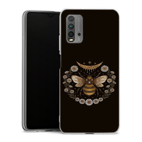 Coque Xiaomi Redmi 9T Voyage de Noces | Housse silicone, antichocs, protection optimale - Motif floral
