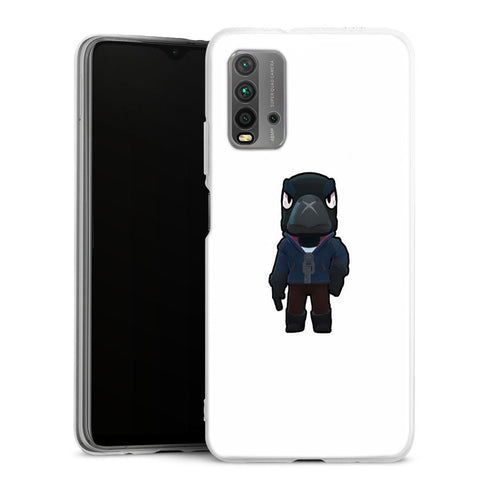 Coque Xiaomi Redmi 9T Corbac Brawl Stars | Housse silicone, Protection optimale - Motif Jeux video Gaming