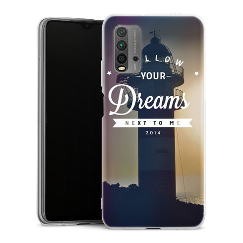 Coque Xiaomi Redmi 9T Faro | Housse silicone, antichocs, protection optimale - Motif floral Portugais