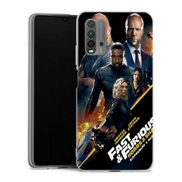 Coque Telephone Xiaomi Redmi 9T originale Fast and furious hobbs and shaw