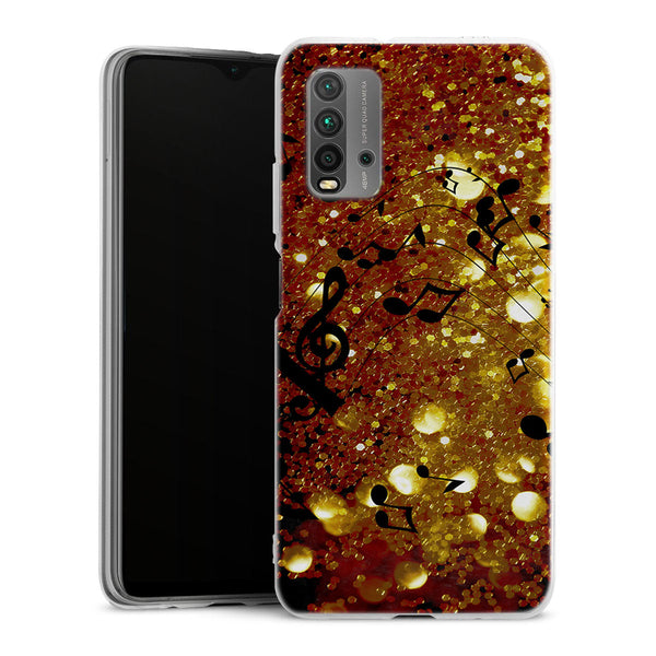 Coque pour Xiaomi Redmi 9T Golden Music