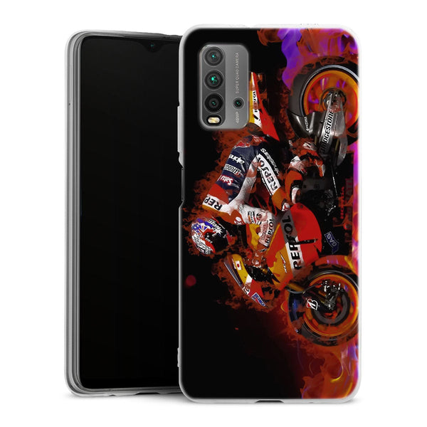 coque telephone Redmi 9T originale Honda Moto