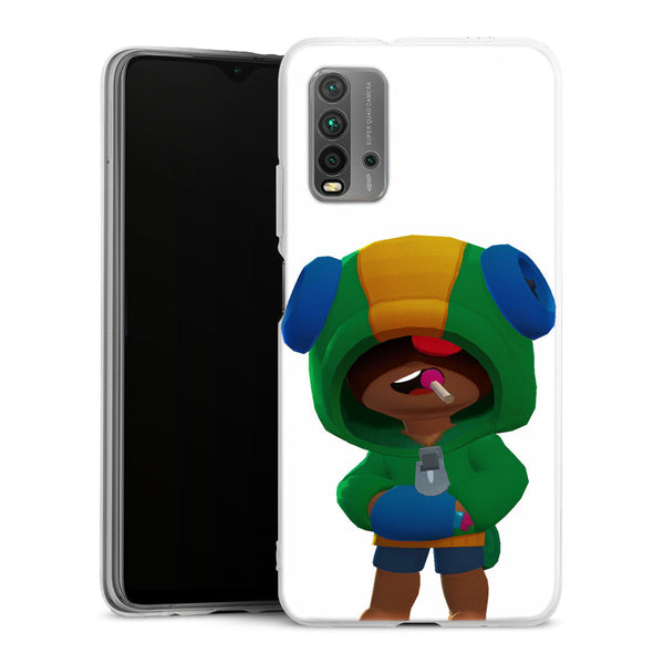 Coque pour Xiaomi Redmi 9T Leon best brawler chupa | Housse silicone, Protection optimale - Motif Jeux video Gaming