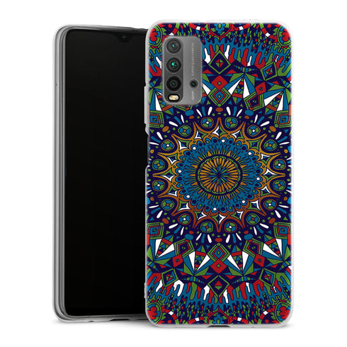 Coque pour Xiaomi Redmi 9T Mandala Multicolors creator