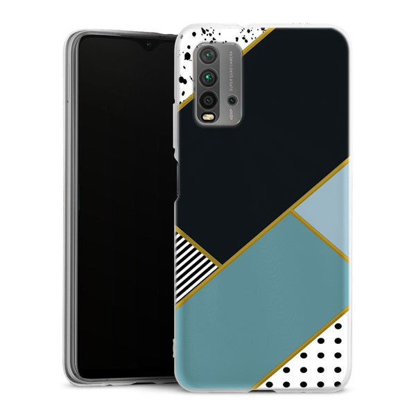 Coque pour Xiaomi Redmi 9T Minimal Blue Style