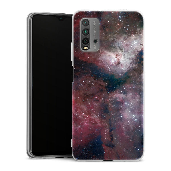 Coque Xiaomi Redmi 9T Nebuleuse Carene | Housse silicone, antichocs, protection optimale - Motif floral