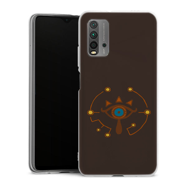 Coque Xiaomi Redmi 9T Sheikah Tablette | Housse silicone, Protection optimale - Motif Jeux video Gaming