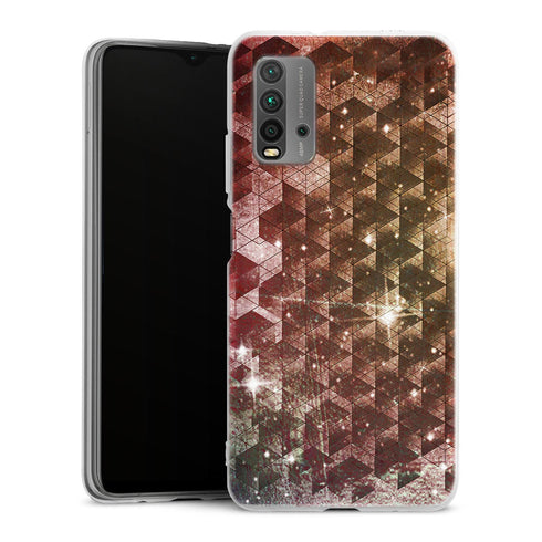 Coque pour Xiaomi Redmi 9T Spheric Cubes