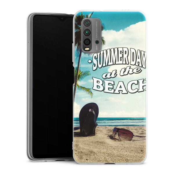 Coque Xiaomi Redmi 9T Summer Days | Housse silicone, antichocs, protection optimale - Motif floral