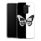 Coque Xiaomi Redmi Note 9 Butterfly Noir et Blanc