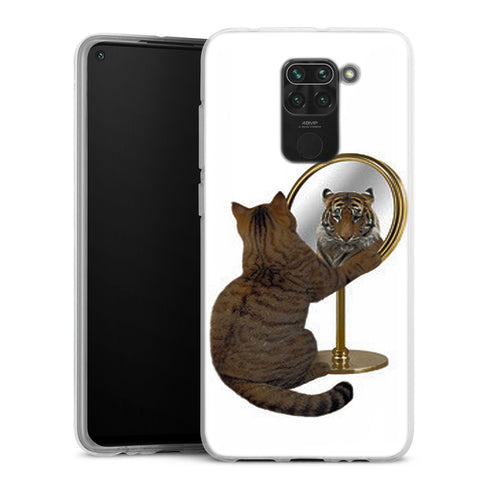 Coque Xiaomi Redmi Note 9 Chat Tigre