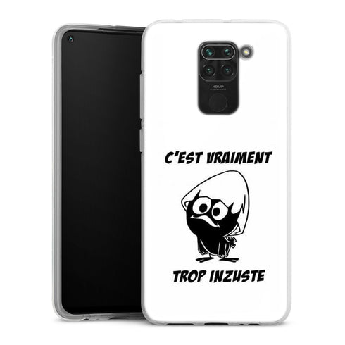 coque Xiaomi Redmi Note 9 Calimero trop injuste