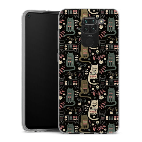 Coque Xiaomi Redmi Note 9 Chat Folk