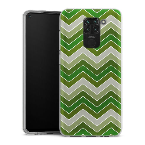 Coque pour Xiaomi Redmi Note 9 Garden Spring Chevrons