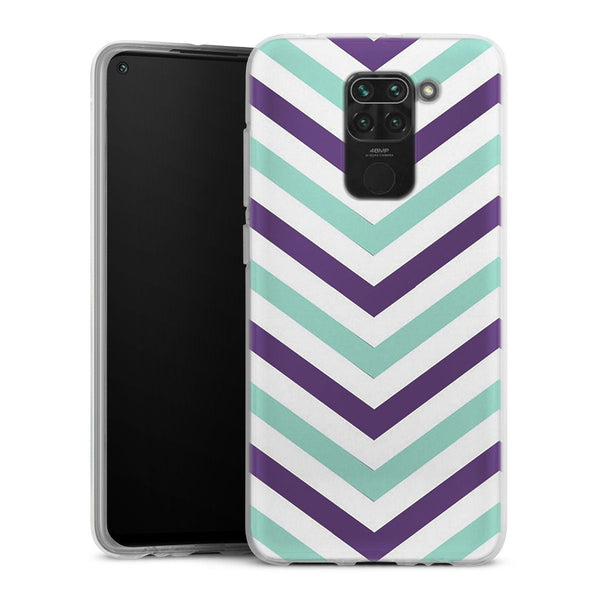 Coque pour Xiaomi Redmi Note 9 Milka Chevrons