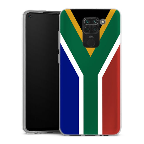 Coque Xiaomi Redmi Note 9 Drapeau Afrique du Sud