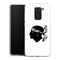 Coque antichocs Xiaomi Redmi Note 9 Drapeaux Corse Blanc