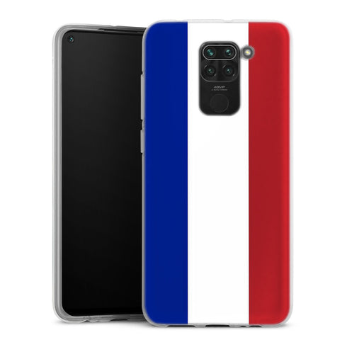 Coque Xiaomi Redmi Note 9 Drapeau France