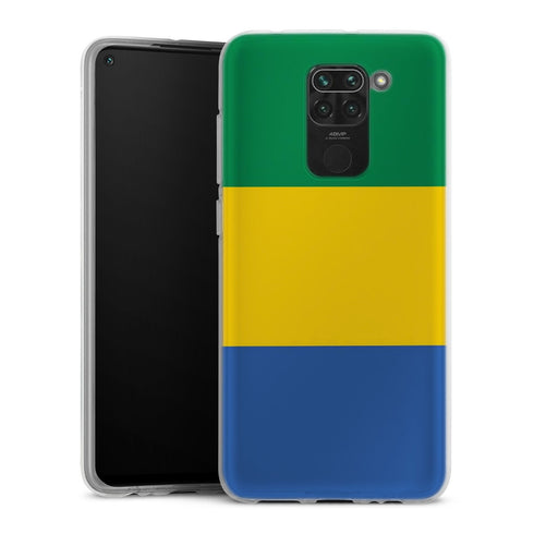 Coque Xiaomi Redmi Note 9 Drapeau Gabon