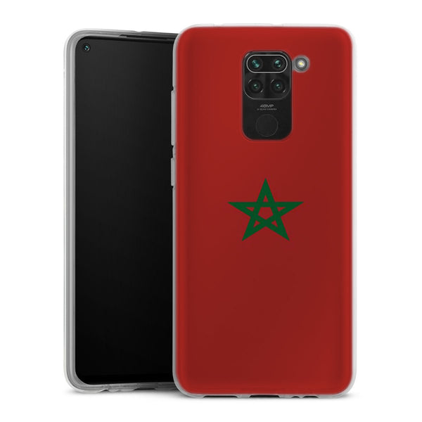 Coque Xiaomi Redmi Note 9 Drapeau Maroc