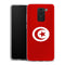 Coque de téléphone Xiaomi Redmi Note 9 Drapeau Tunisie