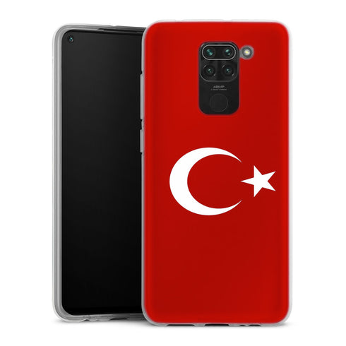Coque Xiaomi Redmi Note 9 Drapeau Turquie