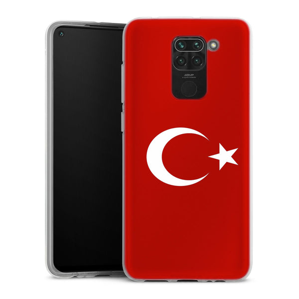 Coque Xiaomi Redmi Note 9 Drapeau Turquie