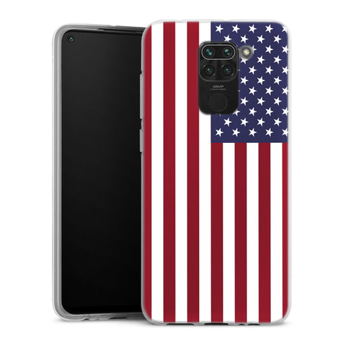 Coque smartphone Xiaomi Redmi Note 9 Drapeau USA