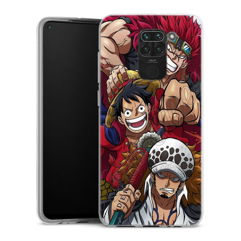 coque Xiaomi Redmi Note 9 Equipe Paille One Piece