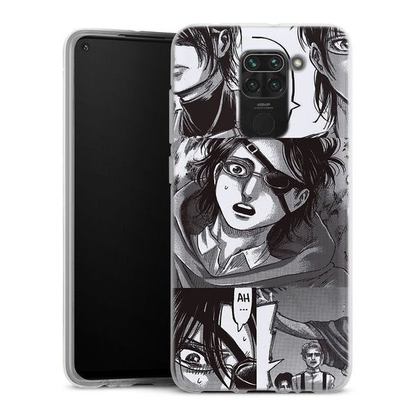 coque Xiaomi Redmi Note 9 Hange Zoe attaque sur Titan
