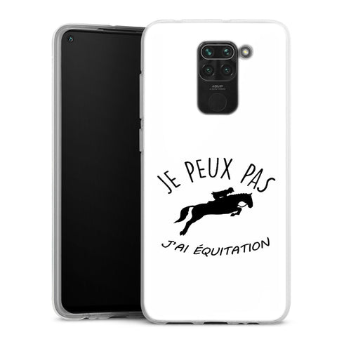 Coque Xiaomi Redmi Note 9 Je Peux pas j'ai Equitation