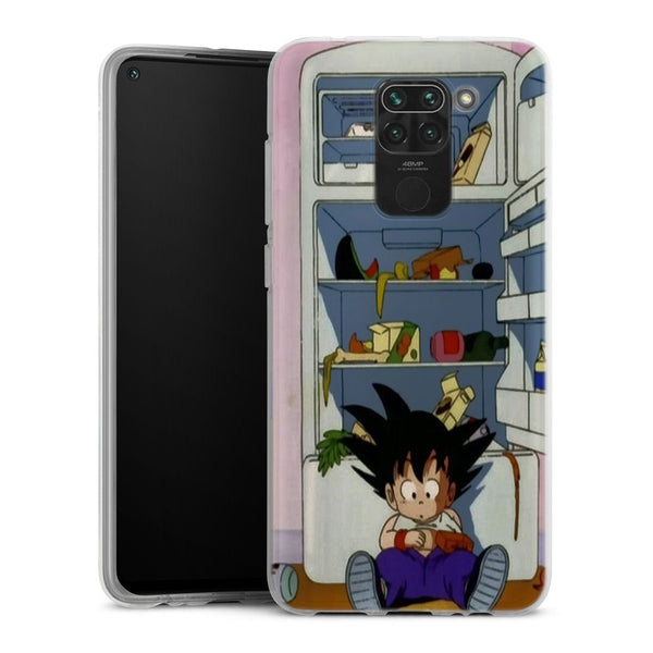 Coque Xiaomi Redmi Note 9 Kid Goku fridge Art Anime Manga