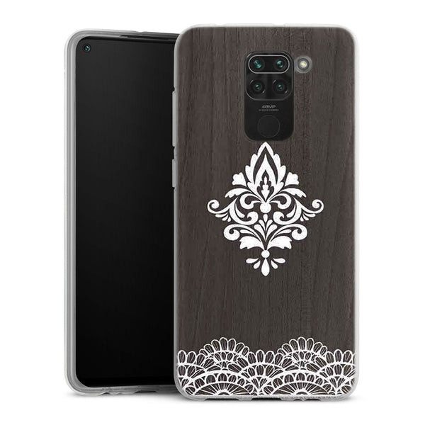 Coque pour Xiaomi Redmi Note 9 Lace Woods Black