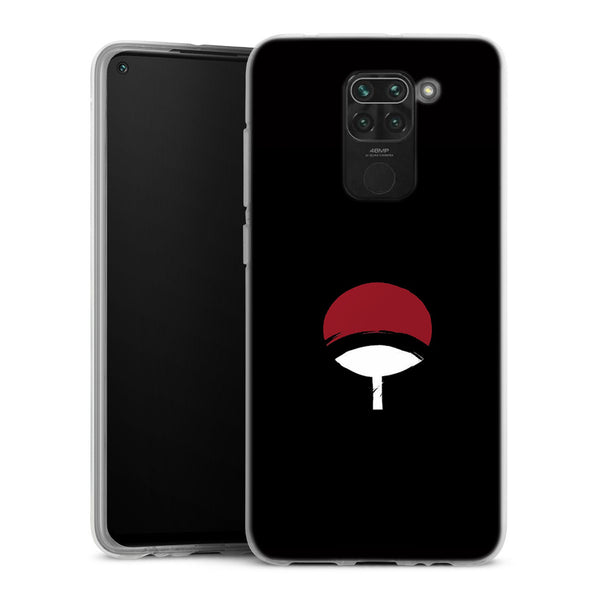 Coque Xiaomi Redmi Note 9 Logo Sasuke Naruto