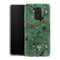 Coque Xiaomi Redmi Note 9 Monde des singes vert | Housse silicone, antichocs, protection optimale - Motif floral