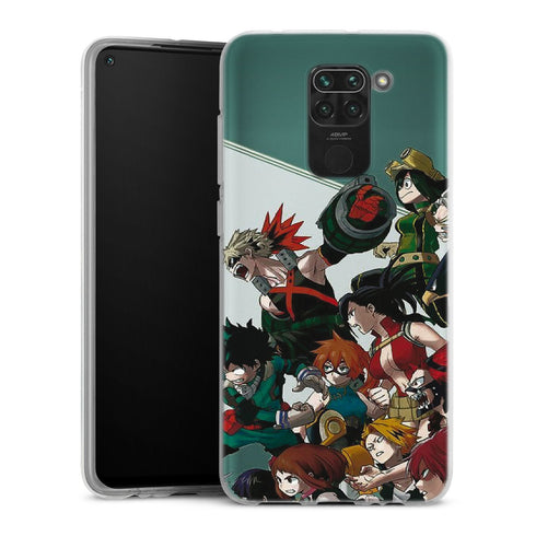coque Xiaomi Redmi Note 9 My Hero Academia fight adn
