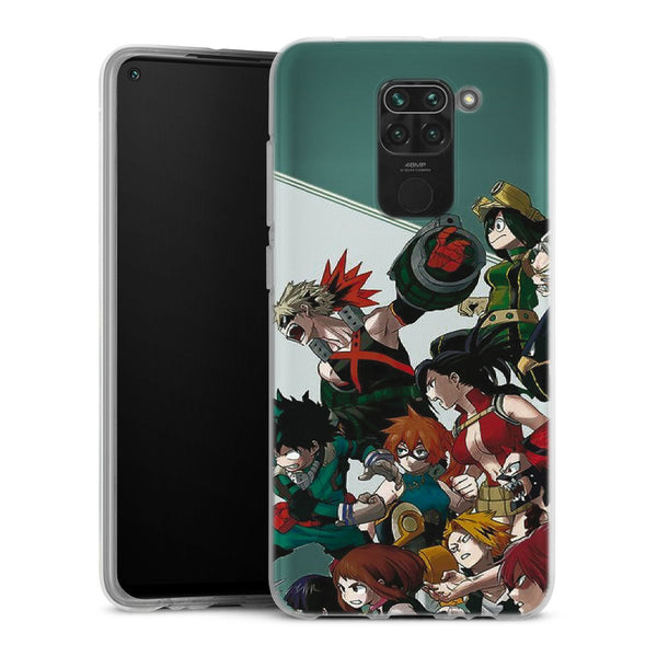 coque Xiaomi Redmi Note 9 My Hero Academia fight adn