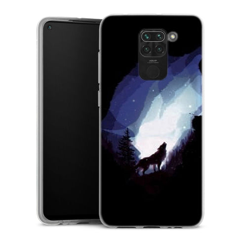 Coque Xiaomi Redmi Note 9 Mystic Wolf