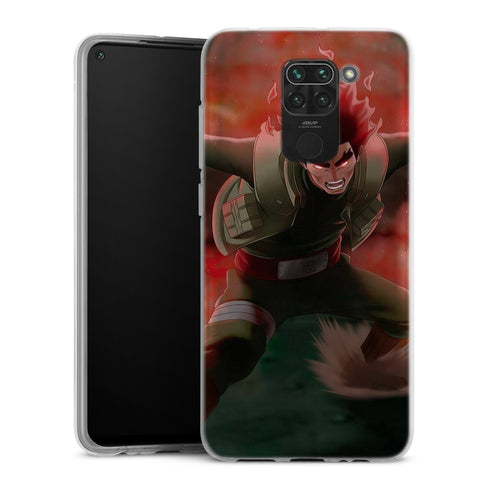 Coque renforcée Xiaomi Redmi Note 9 Naruto Gai Porte de La Mort