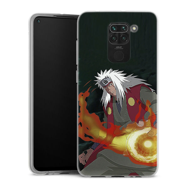 Coque Xiaomi Redmi Note 9 Naruto Jiraiya Rasengan