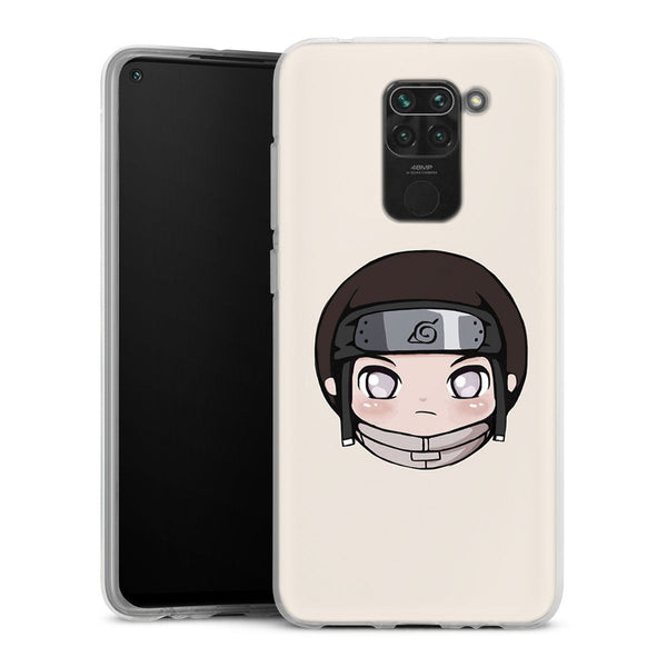 coque Xiaomi Redmi Note 9 Naruto Neji Hyuga Chibi