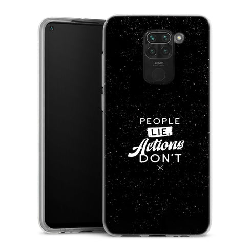 Coque pour Xiaomi Redmi Note 9 People Lie Action Don't