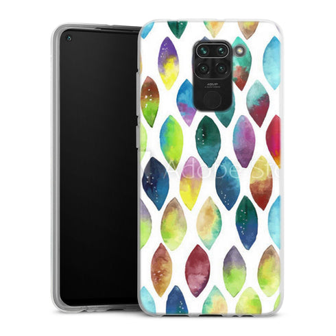 Coque A17 5G Plumes Watercolors pour Xiaomi