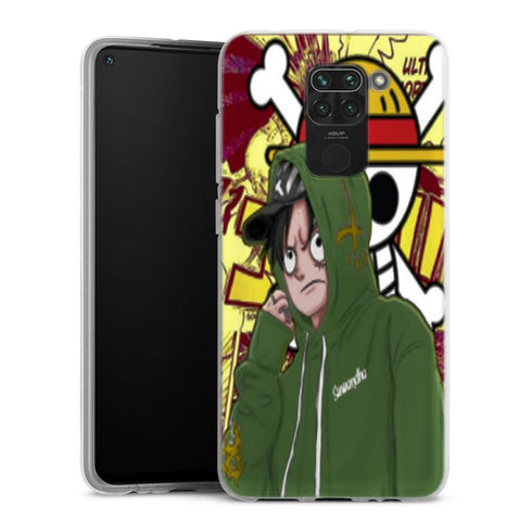 coque Xiaomi Redmi Note 9 Singe Luffy