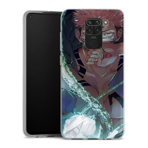 coque Xiaomi Redmi Note 9 Sukuna pleine puissance Jujutsu Kaisen