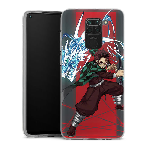 Coque Xiaomi Redmi Note 9 Tanjiro Dragon Phone