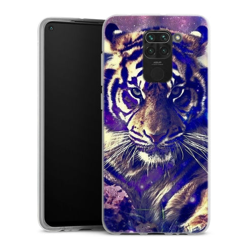 Coque Xiaomi Redmi Note 9 Tigre Bleu de Russie