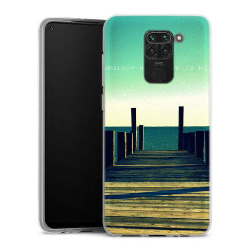 Coque Xiaomi Redmi Note 9 Tommorrow | Housse silicone, antichocs, protection optimale - Motif floral